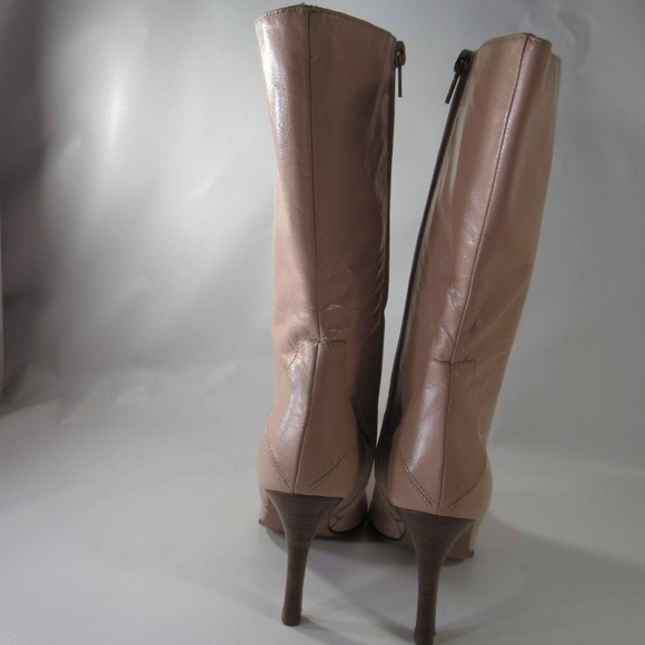 CHARLES DAVID Size 6 Beige Boots Womens B6 E11 - Picture 7 of 8